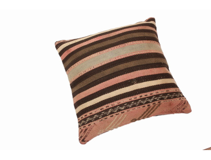 Oriental Kilim Pillow cushion natural colors & wool ca. 40x40 cm