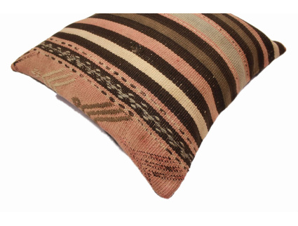 Oriental Kilim Pillow cushion natural colors & wool ca. 40x40 cm