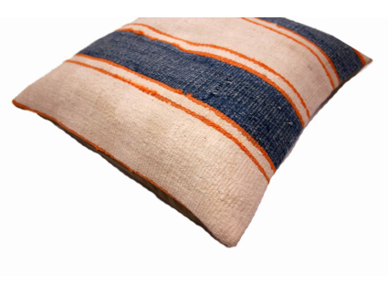 Oriental Kilim Pillow cushion natural colors & wool ca. 40x40 cm