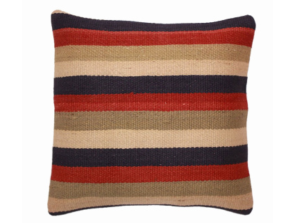 Oriental Kilim Pillow cushion natural colors & wool ca. 40x40 cm