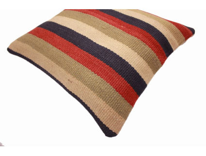 Oriental Kilim Pillow cushion natural colors & wool ca. 40x40 cm