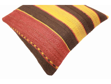 Oriental Kilim Pillow cushion natural colors & wool ca. 40x40 cm