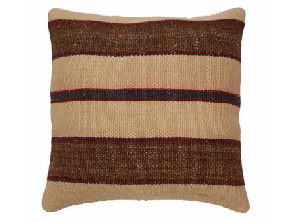 Oriental Kilim Pillow cushion natural colors & wool ca. 40x40 cm