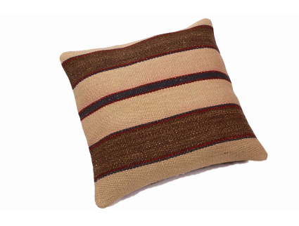 Oriental Kilim Pillow cushion natural colors & wool ca. 40x40 cm