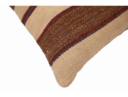 Oriental Kilim Pillow cushion natural colors & wool ca. 40x40 cm