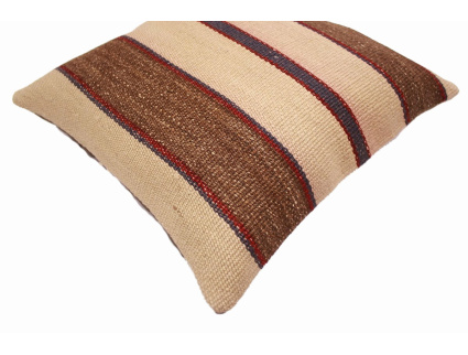 Oriental Kilim Pillow cushion natural colors & wool ca. 40x40 cm