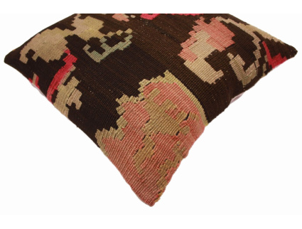 Oriental Kilim Pillow cushion natural colors & wool ca. 40x40 cm