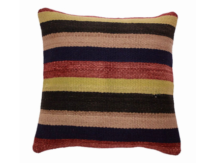 Oriental Kilim Pillow cushion natural colors & wool ca. 40x40 cm