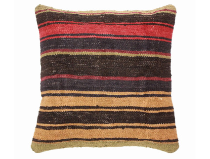 Oriental Kilim Pillow cushion natural colors & wool ca. 40x40 cm