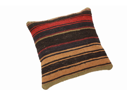 Oriental Kilim Pillow cushion natural colors & wool ca. 40x40 cm