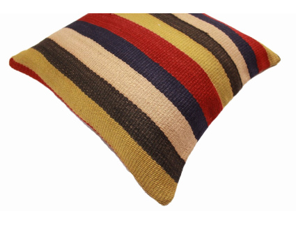 Oriental Kilim Pillow cushion natural colors & wool ca. 40x40 cm