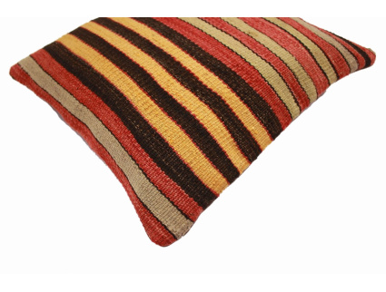 Oriental Kilim Pillow cushion natural colors & wool ca. 40x40 cm