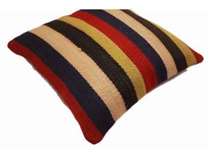 Oriental Kilim Pillow cushion natural colors & wool ca. 40x40 cm