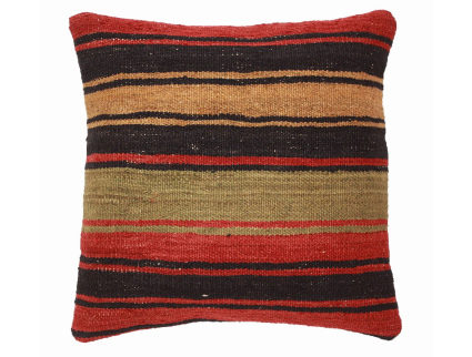 Oriental Kilim Pillow cushion natural colors & wool ca. 40x40 cm