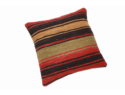 Oriental Kilim Pillow cushion natural colors & wool ca. 40x40 cm