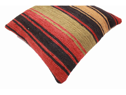 Oriental Kilim Pillow cushion natural colors & wool ca. 40x40 cm