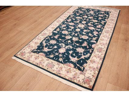 Persian carpet Tabriz very fine with Silk 192x102 cm