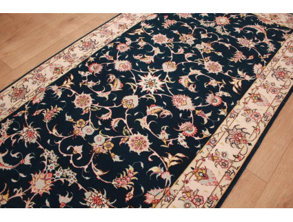 Persian carpet Tabriz very fine with Silk 192x102 cm