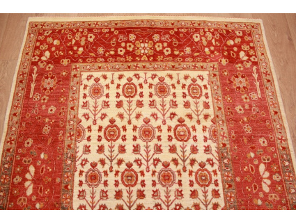 Nomadic persian wool carpet Kashkouli 177x133 cm Beige