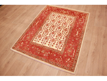 Nomadic persian wool carpet Kashkouli 177x133 cm Beige