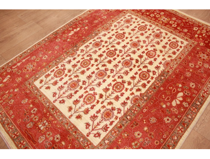 Nomadic persian wool carpet Kashkouli 177x133 cm Beige