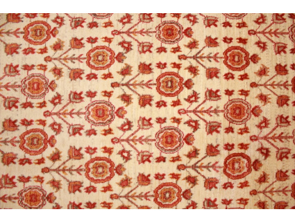 Nomadic persian wool carpet Kashkouli 177x133 cm Beige