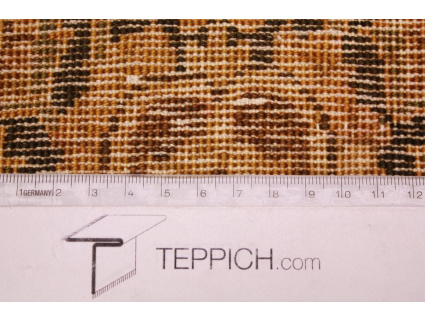 Vintage Teppich moderner Orientteppich Gold 430x278 cm