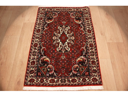 Persian carpet Bijar fine quality Red 105x72 cm