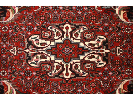 Persian carpet Bijar fine quality Red 105x72 cm