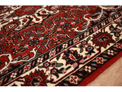 Persian carpet Bijar fine quality Red 105x72 cm