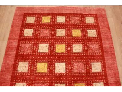 Nomadic Persian carpet Loribaft wool 300x193 m Red