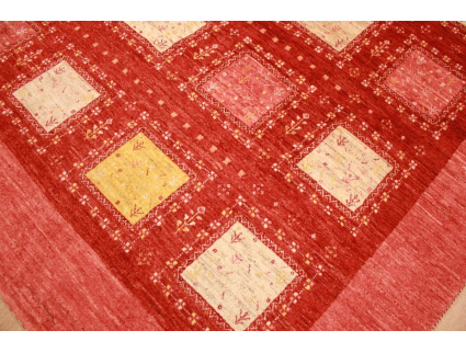 Nomadic Persian carpet Loribaft wool 300x193 m Red