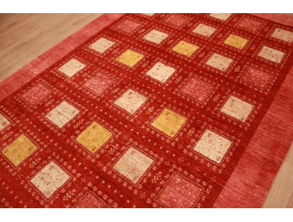 Nomadic Persian carpet Loribaft wool 300x193 m Red