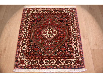 Persian carpet Bijar 56x52 cm Red