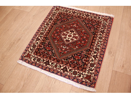 Persian carpet Bijar 56x52 cm Red