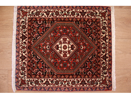 Persian carpet Bijar 56x52 cm Red