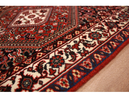 Persian carpet Bijar 56x52 cm Red