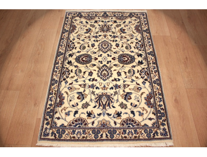 Oriental carpet Persian carpet Nain 150x97 cm Beige