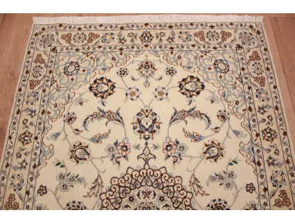 Persian carpet "Nain" 9la with Silk 126x90 cm