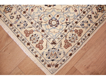 Persian carpet "Nain" 9la with Silk 126x90 cm