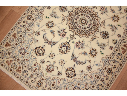 Persian carpet "Nain" 9la with Silk 126x90 cm