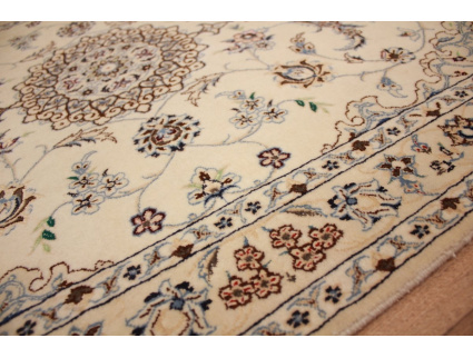 Persian carpet "Nain" 9la with Silk 126x90 cm