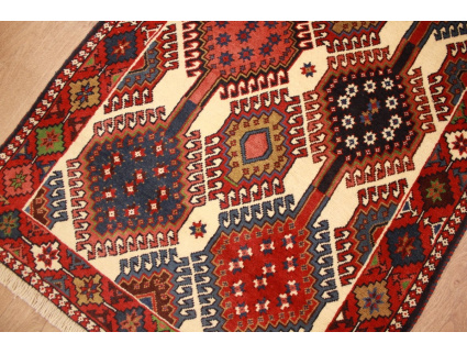 Persian carpet Yalameh pure wool 126x81 cm