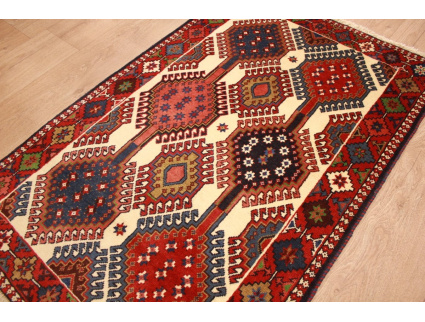 Persian carpet Yalameh pure wool 126x81 cm