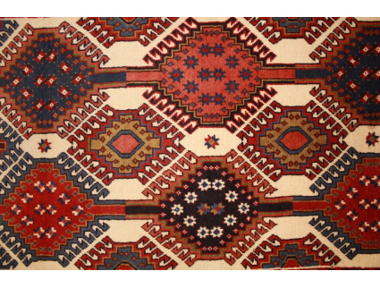 Persian carpet Yalameh pure wool 126x81 cm