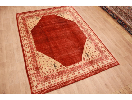 Persian carpet "Ghashghai" pure Wool 295x214 cm Red