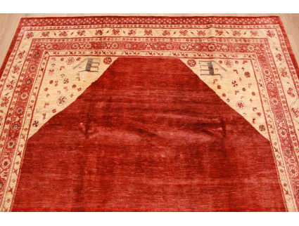 Persian carpet "Ghashghai" pure Wool 295x214 cm Red