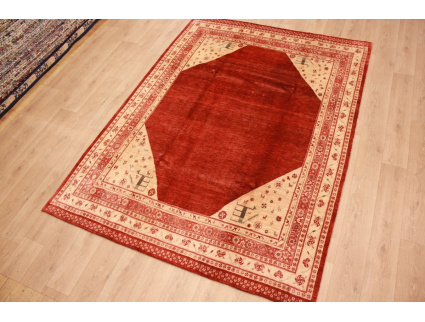 Persian carpet "Ghashghai" pure Wool 295x214 cm Red