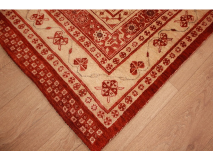 Persian carpet "Ghashghai" pure Wool 295x214 cm Red