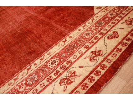 Persian carpet "Ghashghai" pure Wool 295x214 cm Red